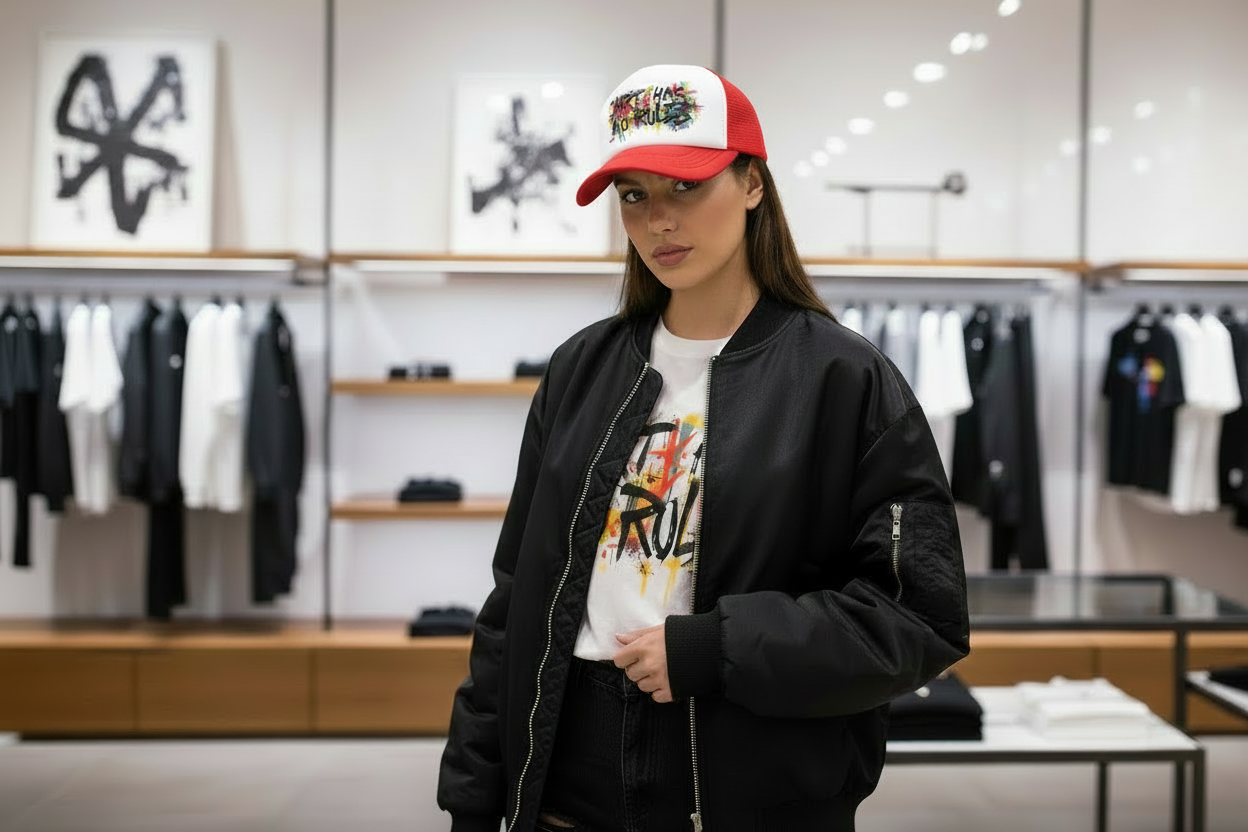 ART HAS NO RULES HAT