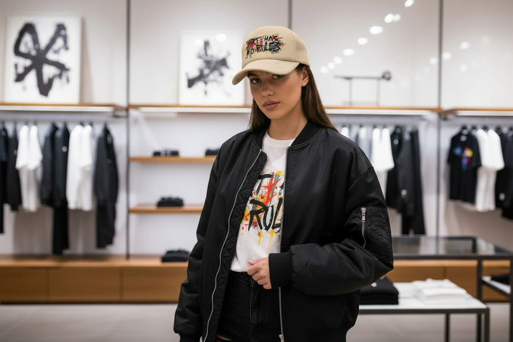 ART HAS NO RULES HAT