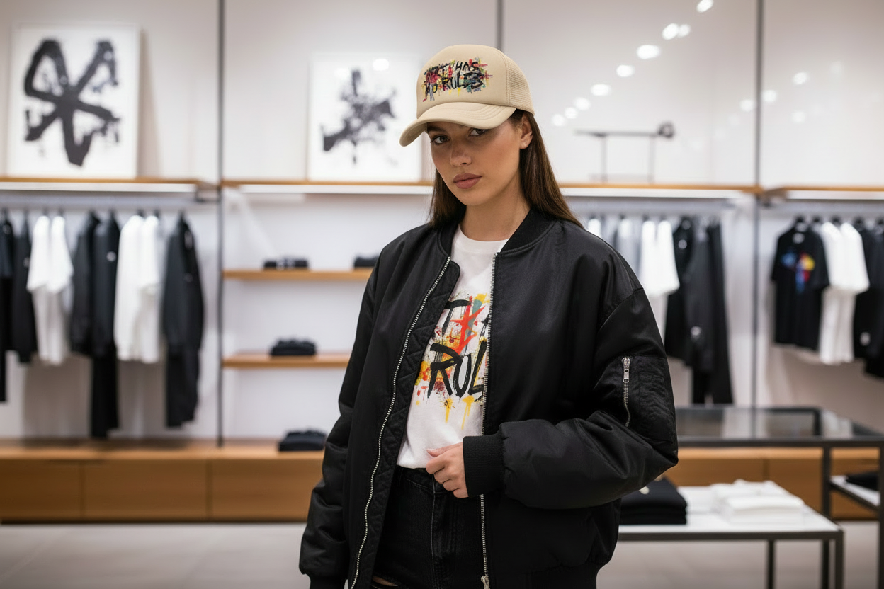 ART HAS NO RULES HAT