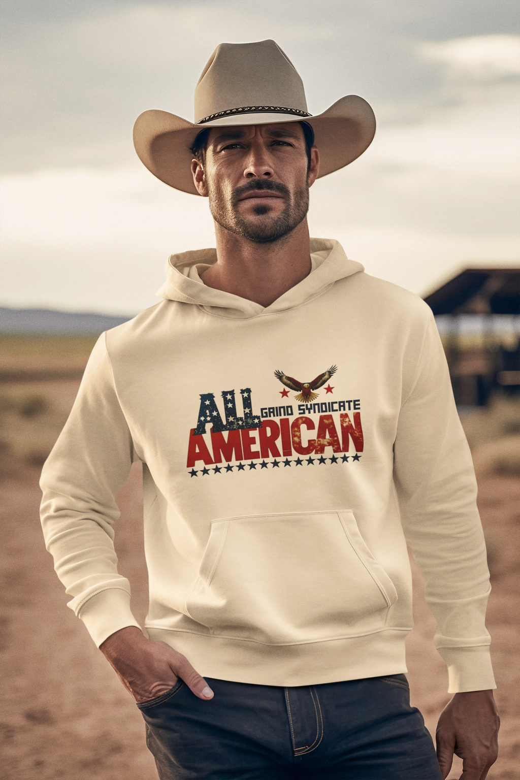 ALL AMERICAN GRIND SYNDICATE HOODIE