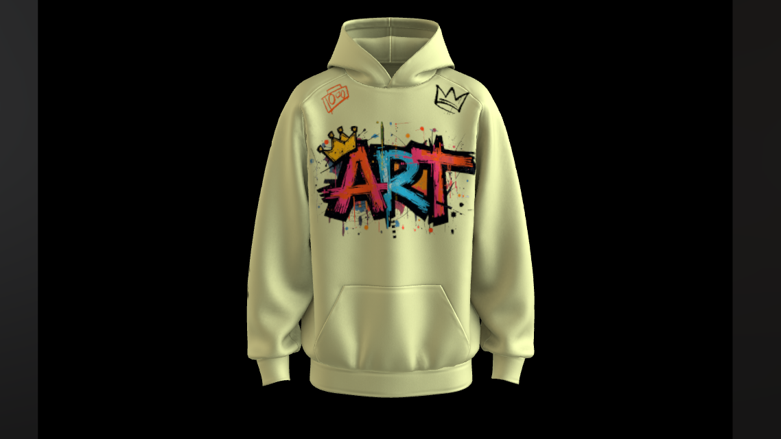 ART HAS NO RULES HOODIE