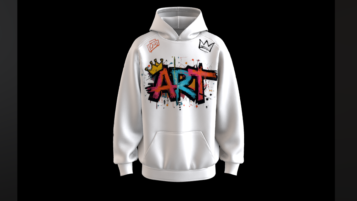 ART HAS NO RULES HOODIE