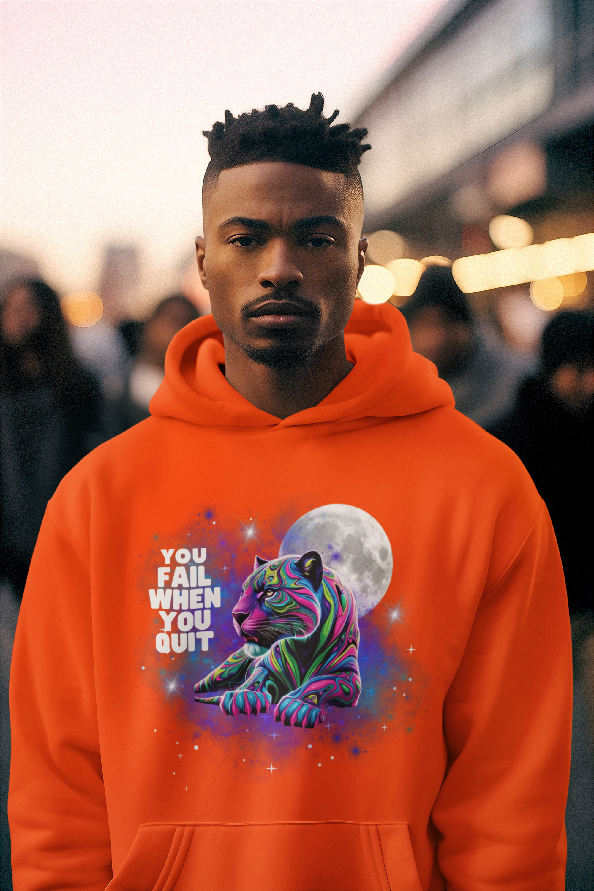 YOU FAIL WHEN YOU QUIT HOODIE