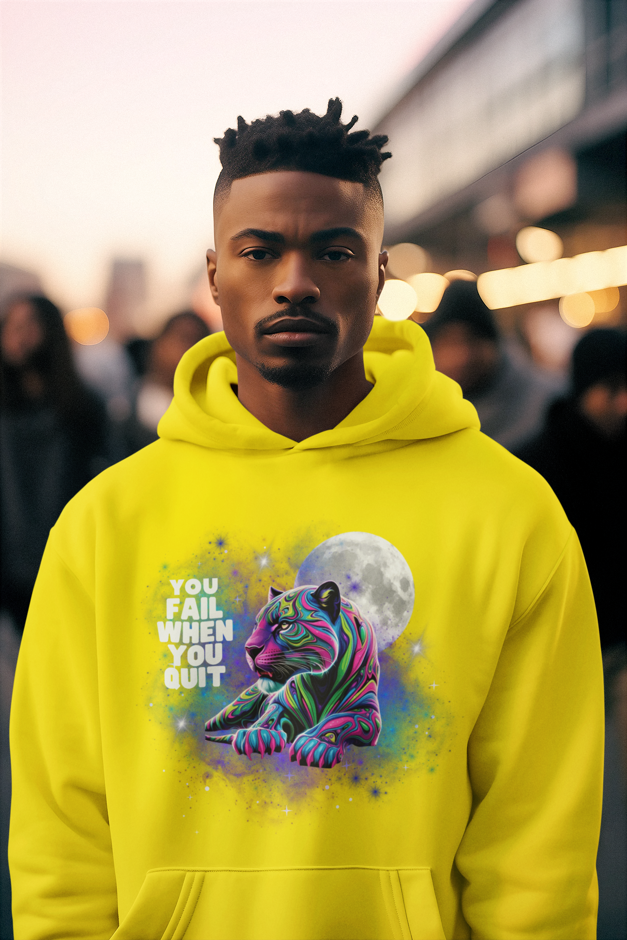 YOU FAIL WHEN YOU QUIT HOODIE