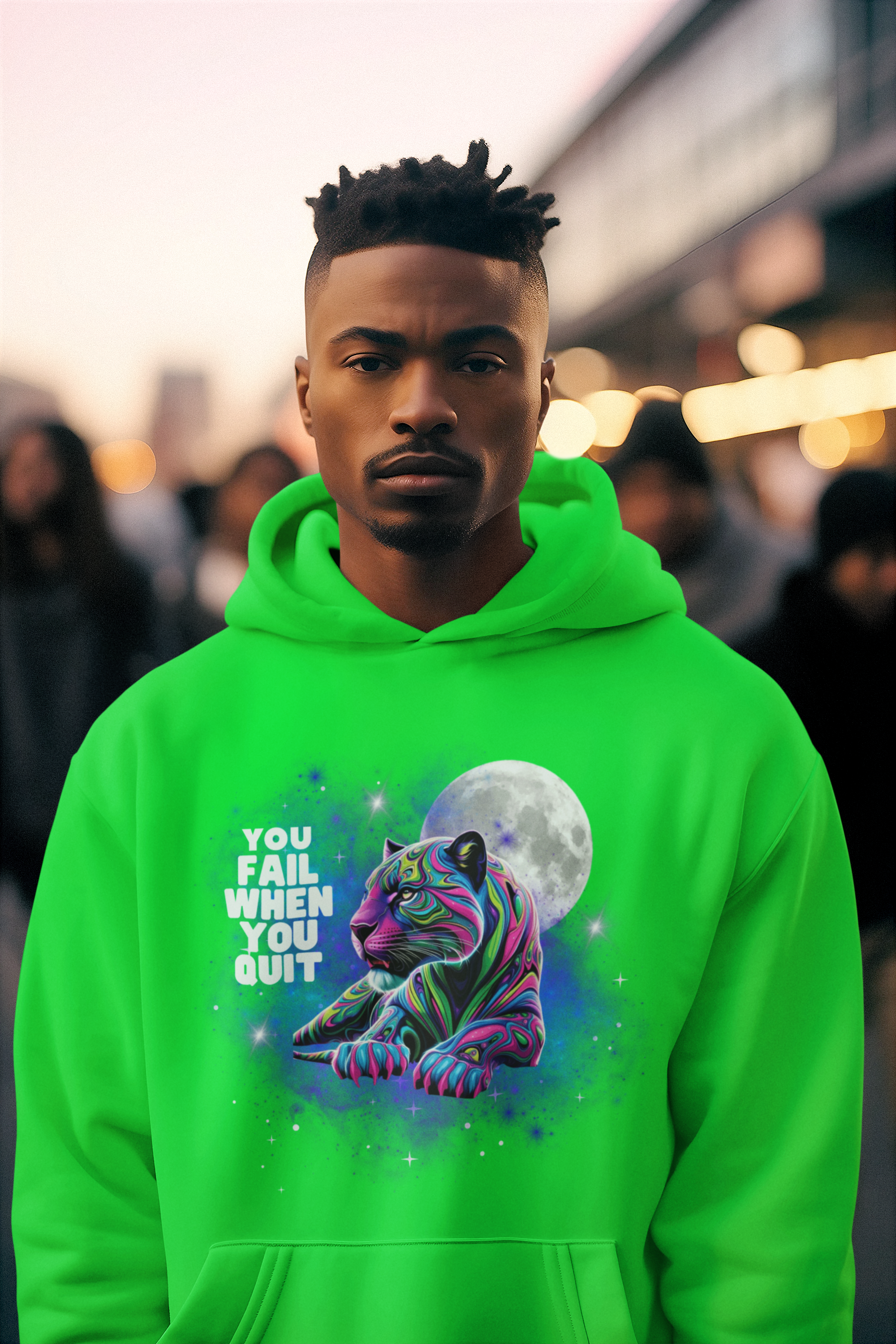 YOU FAIL WHEN YOU QUIT HOODIE