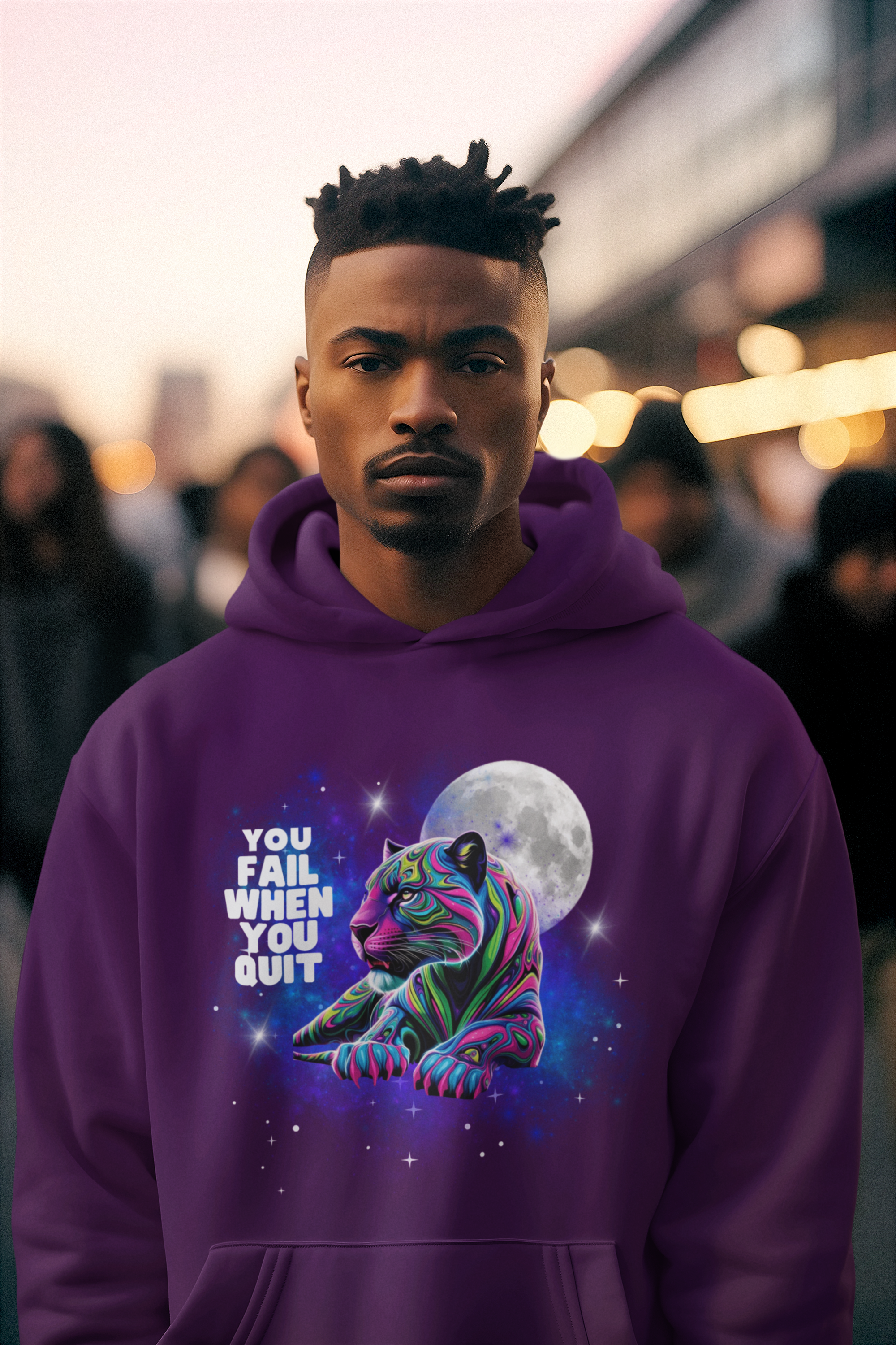 YOU FAIL WHEN YOU QUIT HOODIE