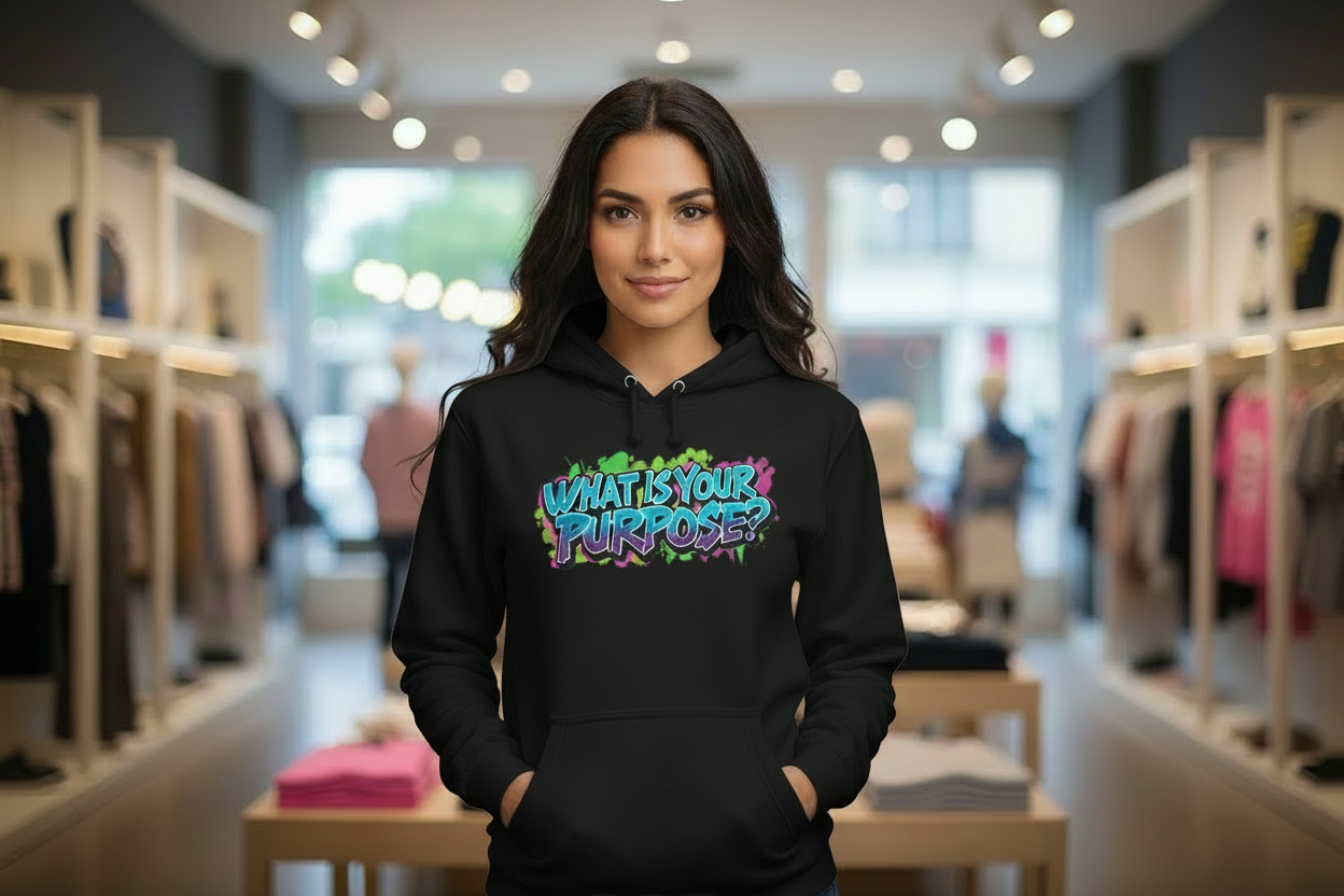 WHAT IS YOUR PURPOSE HOODIE